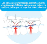 Protector dental de noche Sova con estuche, para bruxismo, TMX, dol...