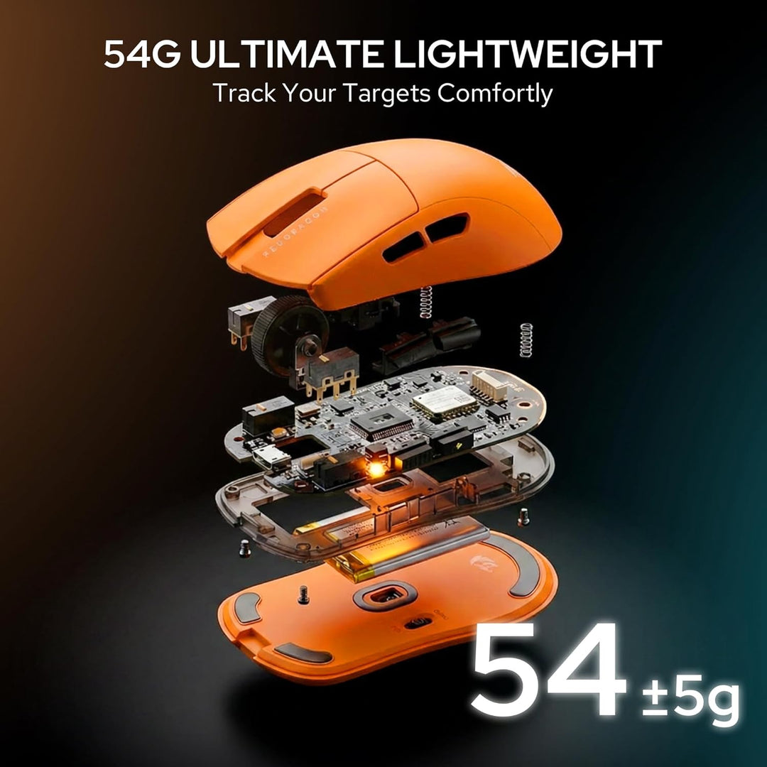 Redragon M916 ULT - Ratón inalámbrico para juegos con frecuencia de...