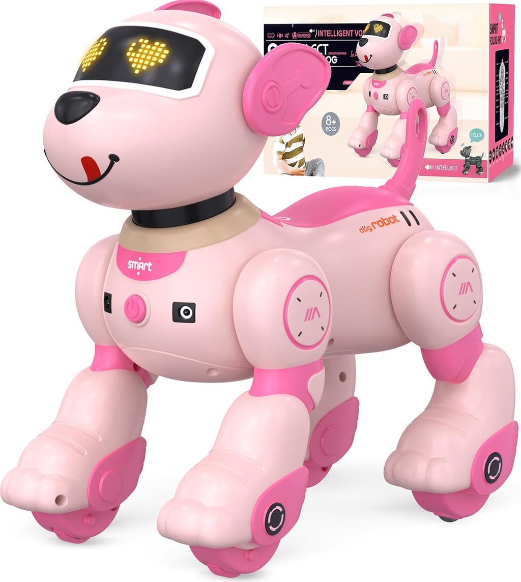 anysun - Perro robot inteligente para niños, cachorro inteligente con