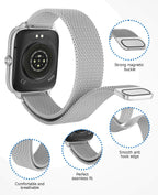 Reloj Inteligente Premium para Hombres y Mujeres con Llamadas Bluetooth, Pantalla AMOLED 2.06 pulgadas AOD