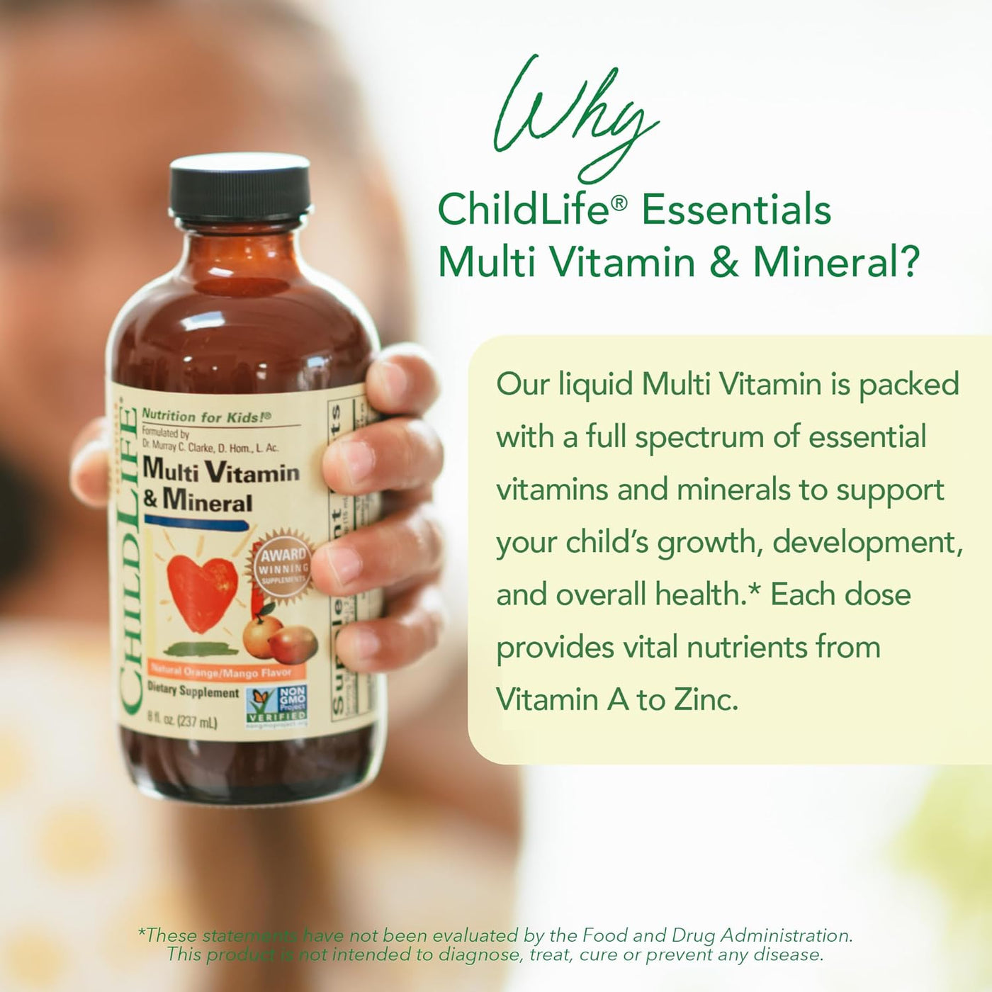 CHILDLIFE ESSENTIALS Multivitamínico y Mineral para Niños - Vitamin...