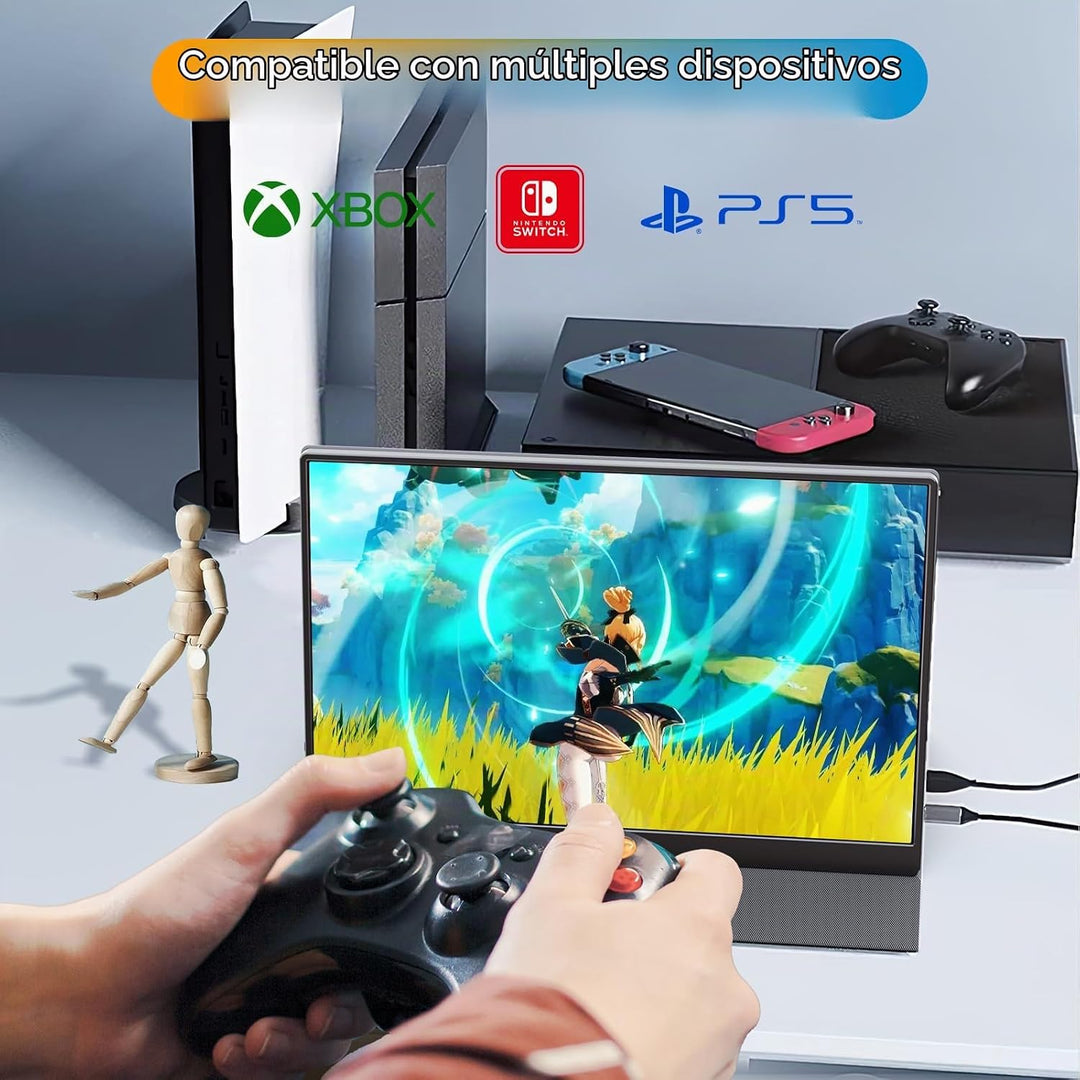 Anyuse - Monitor portátil de 16.0" QHD 2.5K para laptop - USB C...
