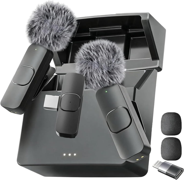 Mini Mic Pro (Último modelo: micrófono inalámbrico para iPhone, iPa...
