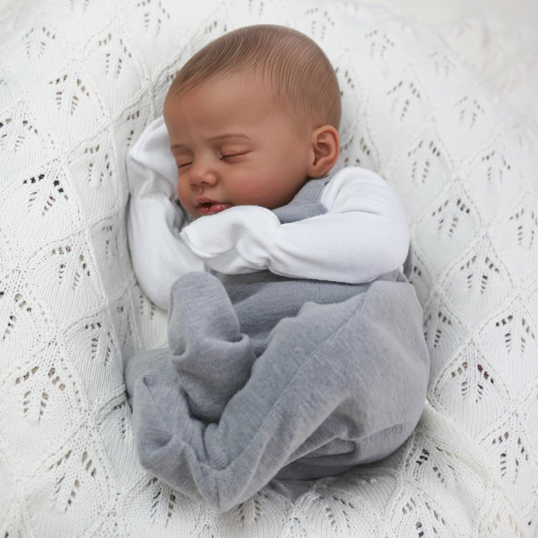 CHAREX Muñecos de bebé Reborn realistas negros - Muñeca de bebé de...