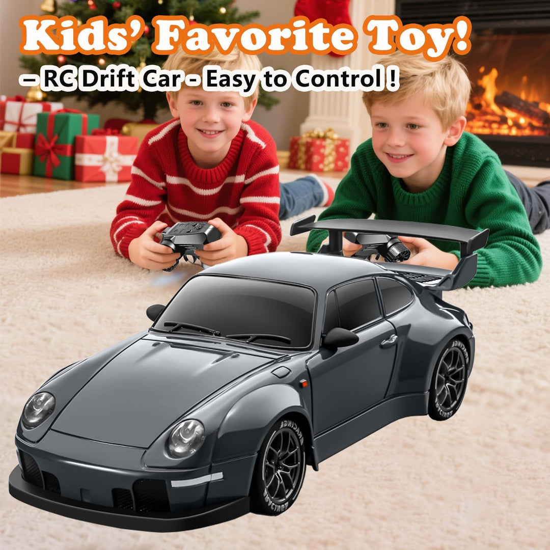 PIWIJOY Auto RC de Deriva, Vehículo de Control Remoto a Escala 1:24...