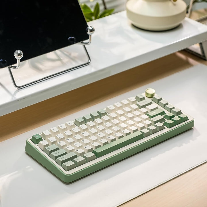 YUNZII Teclado mecánico inalámbrico B75 PRO, diseño del 75% con per...