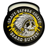 Grave Before Shave Mantequilla para Barba Mezcla de Madera de Teca...