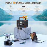 Estación de energía portátil de 500 W (pico de 1000 W), generador s...
