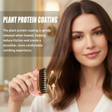 Mini alisador de pelo, cepillo Glam inalámbrico portátil, control d...