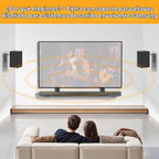 Soporte de TV para barra de sonido Samsung Soportes de TV para barra de sonido HW-Q990C/HW-Q990D/Q930C/HW-Q930B/HW-Q930D y más – Soporte ajustable en altura para montaje en barra de sonido Samsung, soportes de pared para altavoces WR y soporte remoto