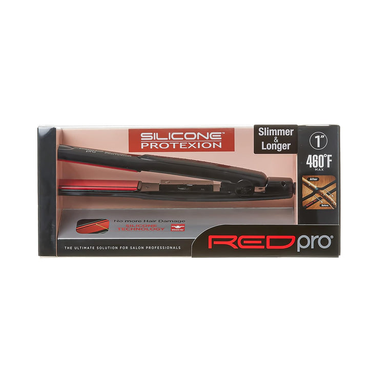 Red Pro Plancha plana Protexion de silicona de 1 pulgada, ajuste de...