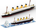 dOvOb RMS Titanic - Juego de bloques de construcción, 615 piezas, ladrillos, modelo MOC Ship Model Display Collection Kit para adolescentes y adultos, compatible con las principales marcas