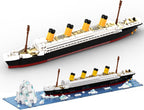 dOvOb RMS Titanic - Juego de bloques de construcción, 615 piezas, ladrillos, modelo MOC Ship Model Display Collection Kit para adolescentes y adultos, compatible con las principales marcas