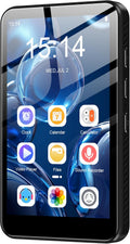 Reproductor MP3 D08 con Bluetooth y WiFi, SWOFY 32 GB MP3 y MP4 reproductores con pantalla táctil HD de 4 pulgadas, reproductores de música Android 13 con Spotify Kids, Pandora, Audible, Amazon Music