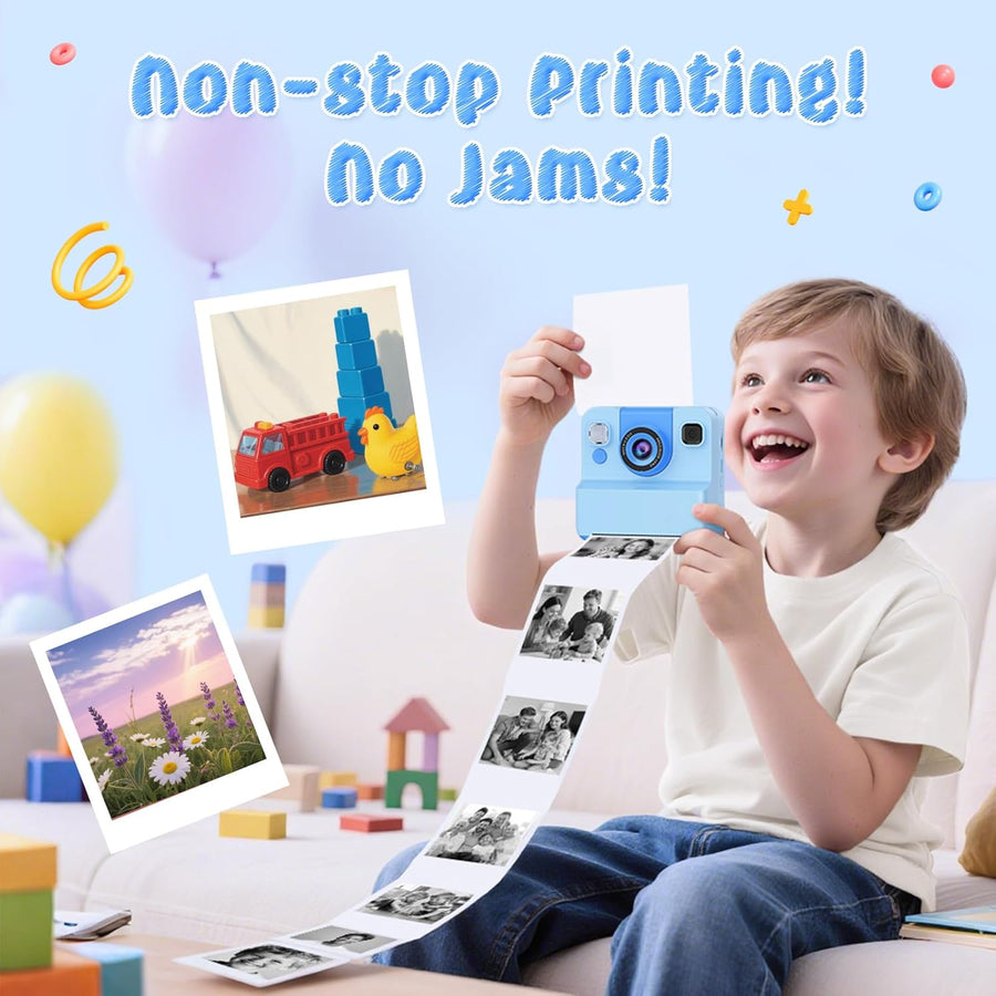 Juguetes de impresión instantánea para niños y adolescentes: cámara...