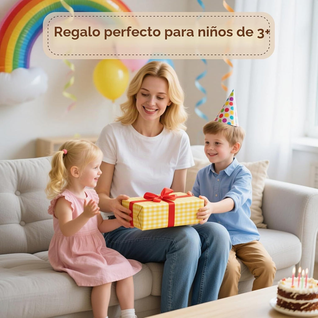 Freniland Juego de cafetera de madera para niños pequeños, máquina de espresso de lujo con accesorios, juguete de cocina Montessori para niños a partir de 3 años