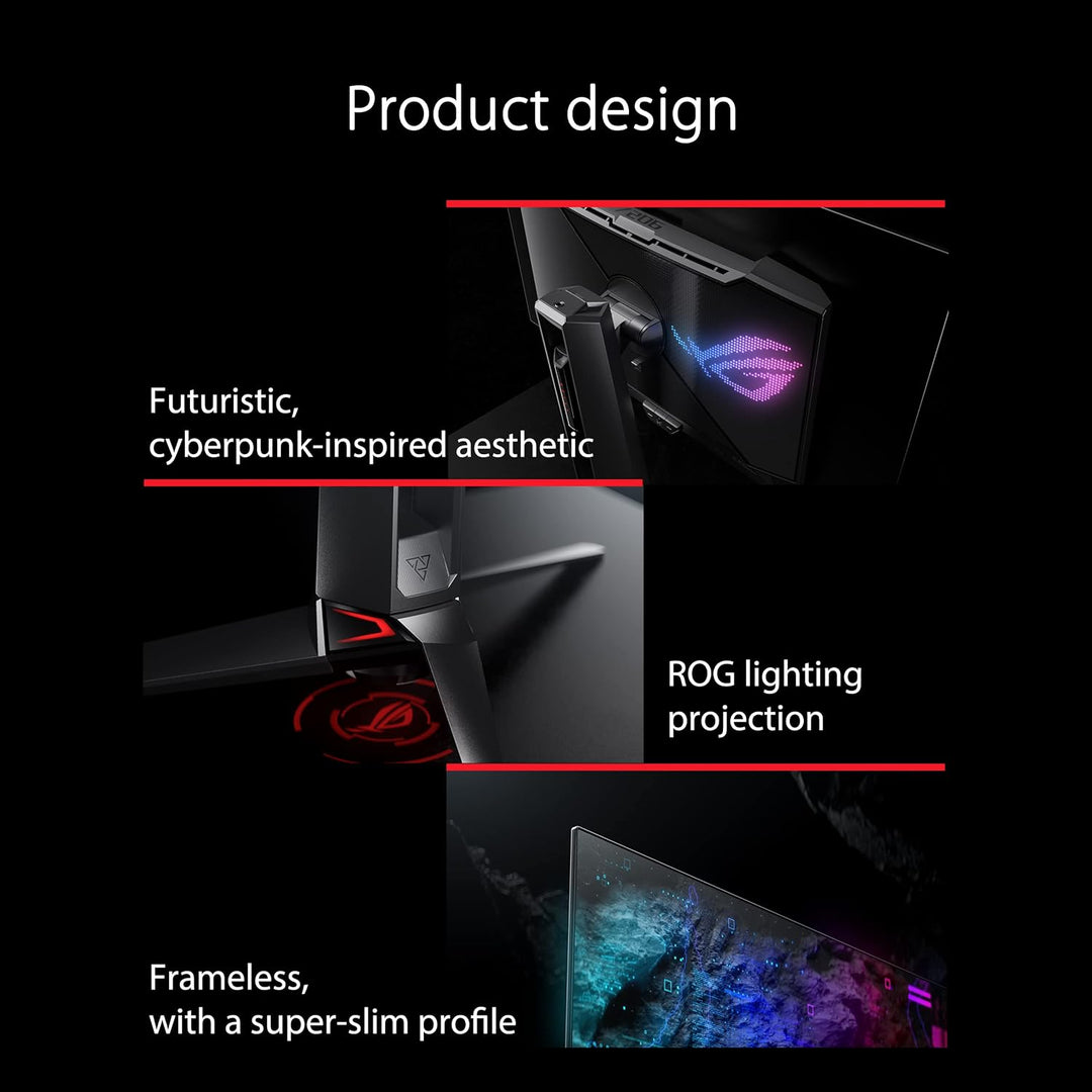 ASUS ROG Swift 27\u201D 1440P OLED DSC Monitor de juegos (PG27AQDM)...