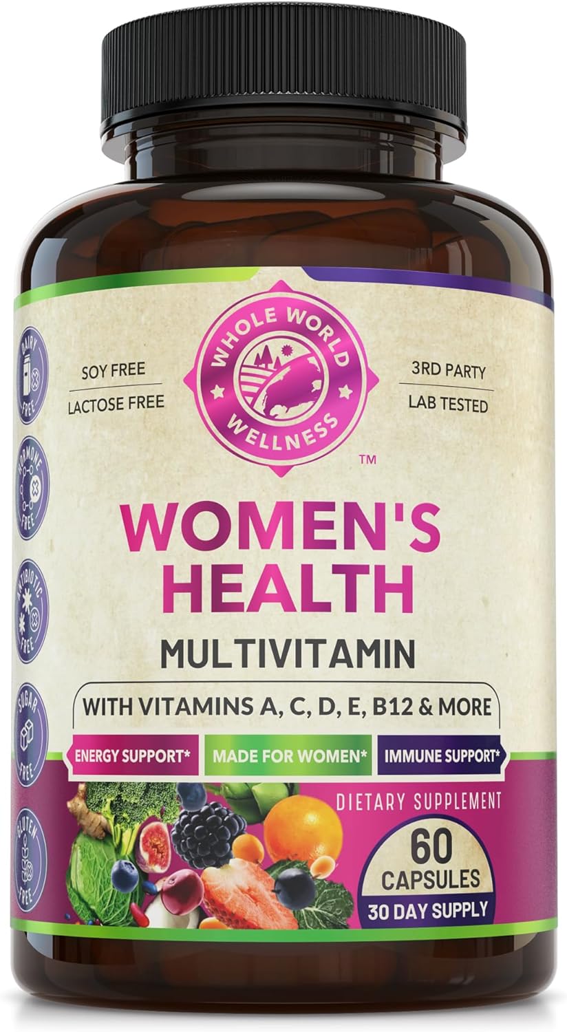 WHOLE WORLD WELLNESS Suplemento multimineral multivitamínico diario...