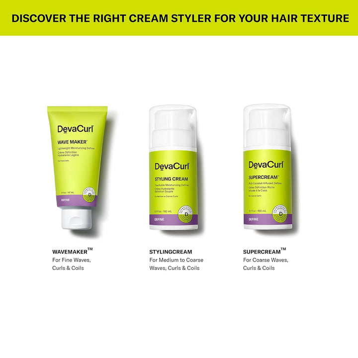 DevaCurl Definidor con infusión de coco rico en SuperCream | Hydra-...