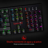 Redragon Teclado mecánico para juegos K582 RGB, 100% 104 teclas de...