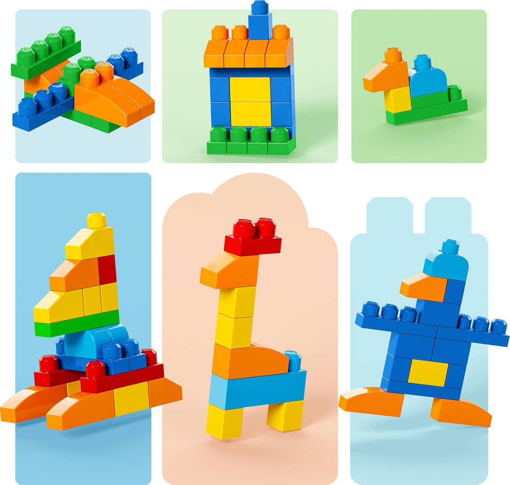 MEGA BLOKS First Builders Deluxe Building Bag - Juego de juguetes