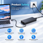Cargador de portátil de punta delgada de 300 W para Lenovo Legion Pro 5 5i