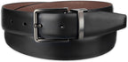 Calvin Klein Cinturón de cuero reversible para hombre, estilo moder...