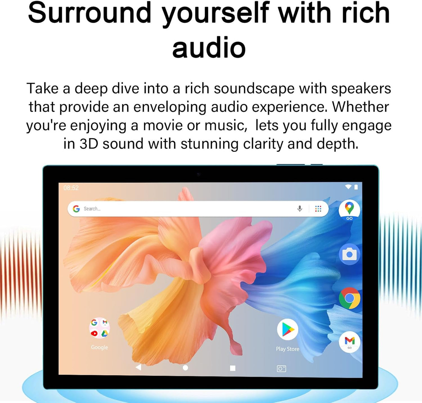 NOVOJOY Tableta 2 en 1 con Android 14 OS de 10 pulgadas, tabletas c...
