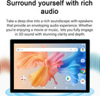 NOVOJOY Tableta 2 en 1 con Android 14 OS de 10 pulgadas