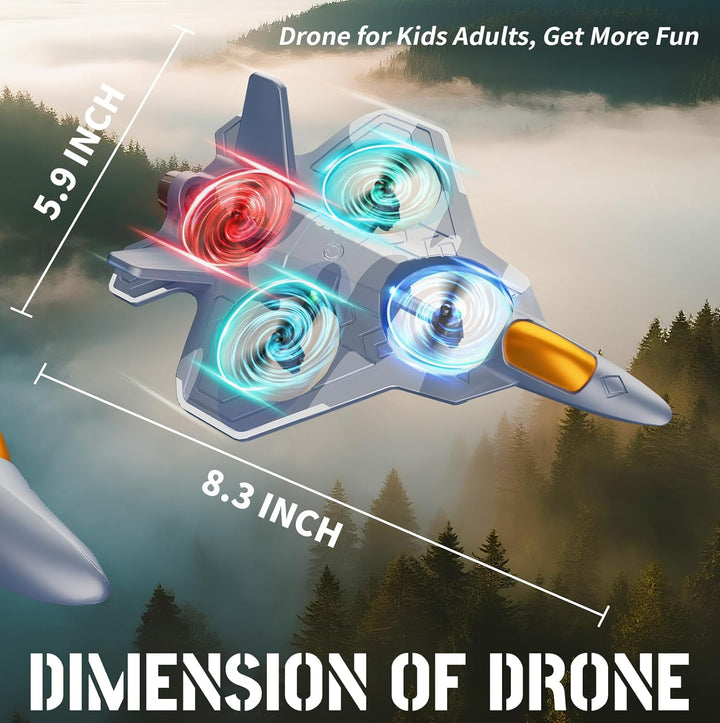 Tubokoro Aviones RC con 3 baterías para niños y adultos, control re...