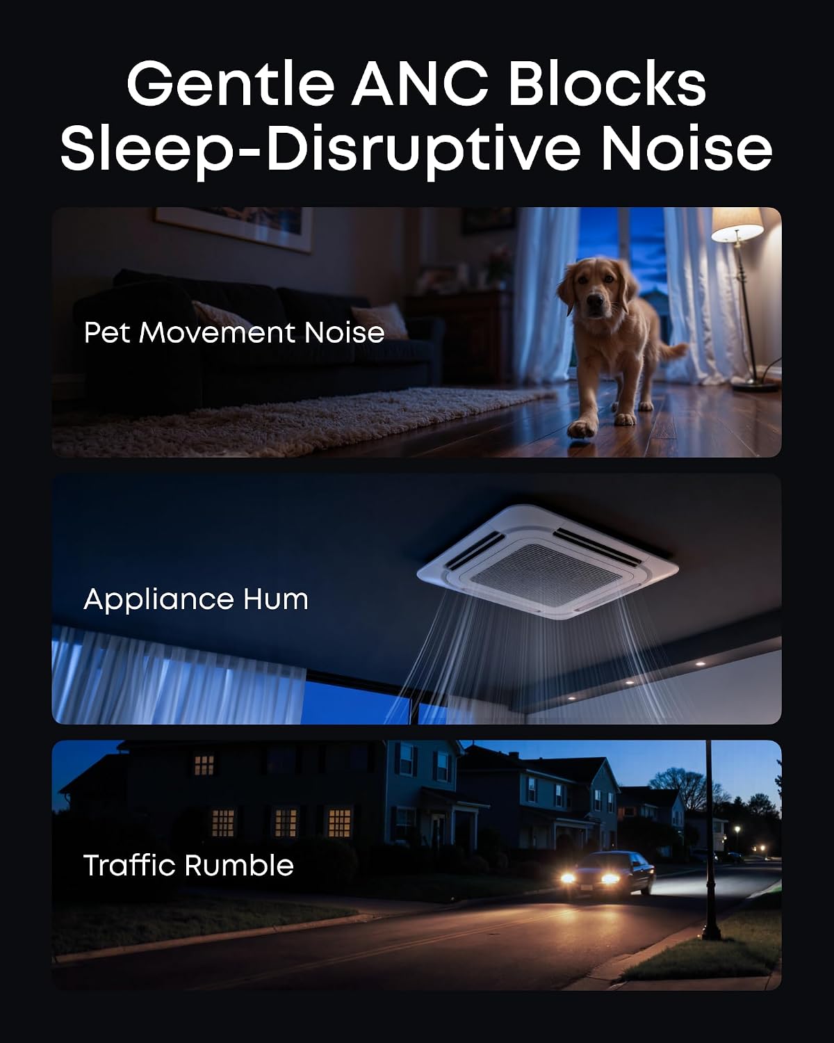 Soundcore Sleep A30 de Anker - Auriculares para dormir, audífonos