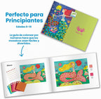 DJECO, Kit de arte y manualidades de mosaico para niños, canción de sirena