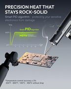 HOTO SNAPBLOQ™ I-A06 Kit de soldador (5 piezas), inalámbrico, portátil