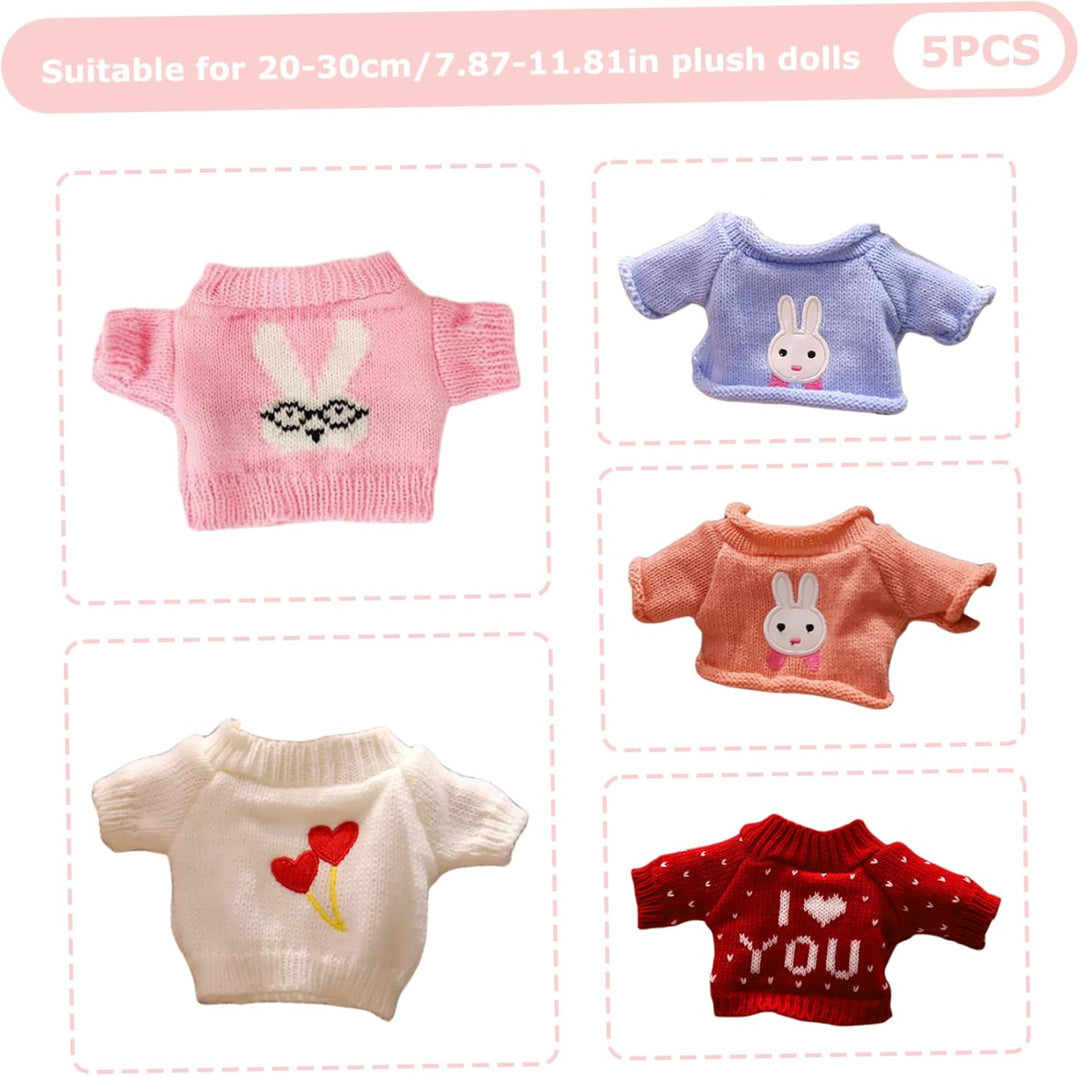 5 piezas de ropa para oso de peluche suéter de oso ropa de