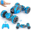 Auto de acrobacias RC con detección de gestos para niños, Azul Gris Profundo