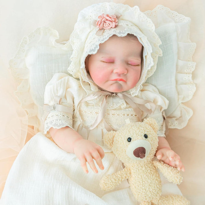 Vvioxiu Muñecas de bebé Reborn de 22 pulgadas, muñeca realista de b...