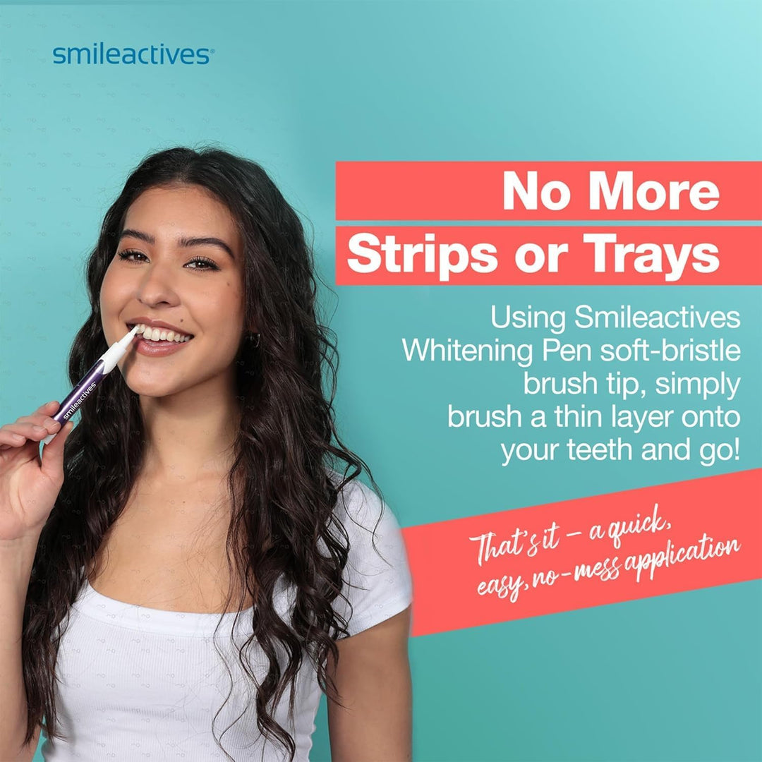 Bolígrafo blanqueador de dientes Smileactives para una sonrisa blan...