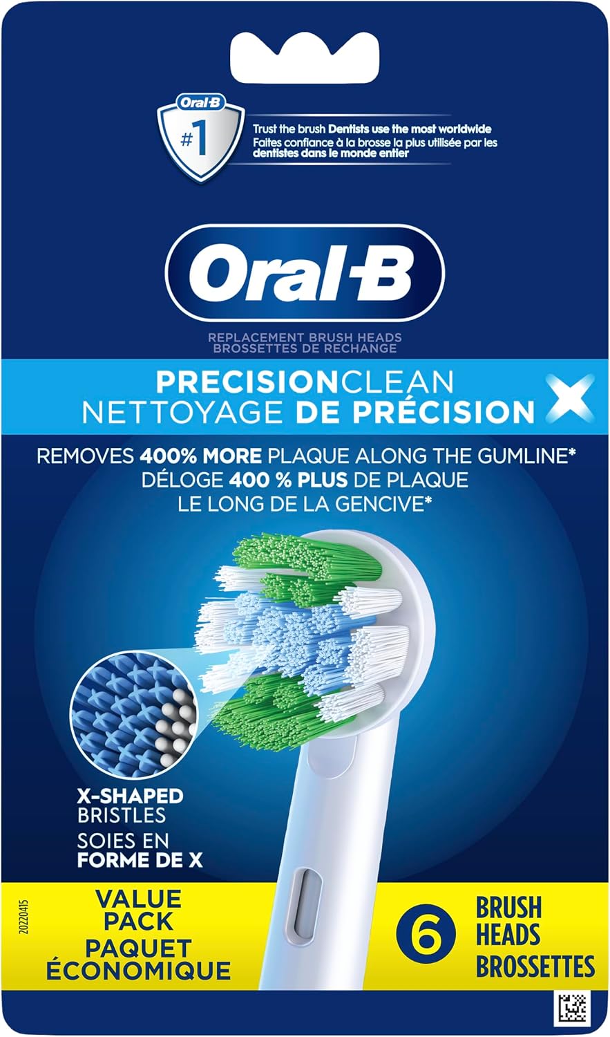 Oral-B Cabezales de cepillo de repuesto Precision Clean para un cep...