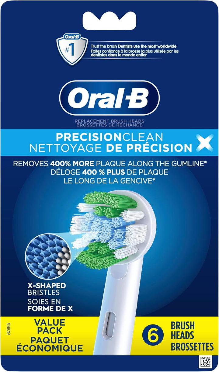 Oral-B Cabezales de cepillo de repuesto Precision Clean para un cep...
