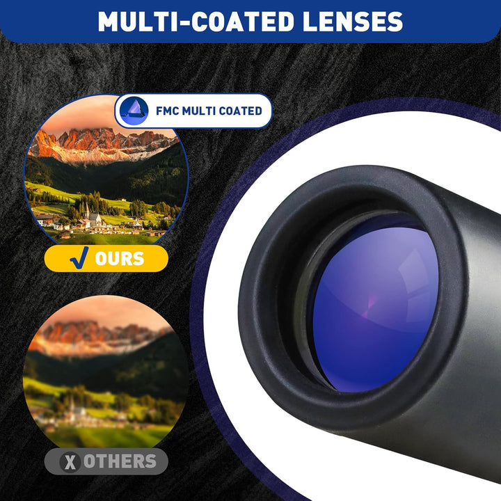 HDAJY Mini telescopio monocular monoculares HD de 30 x 25