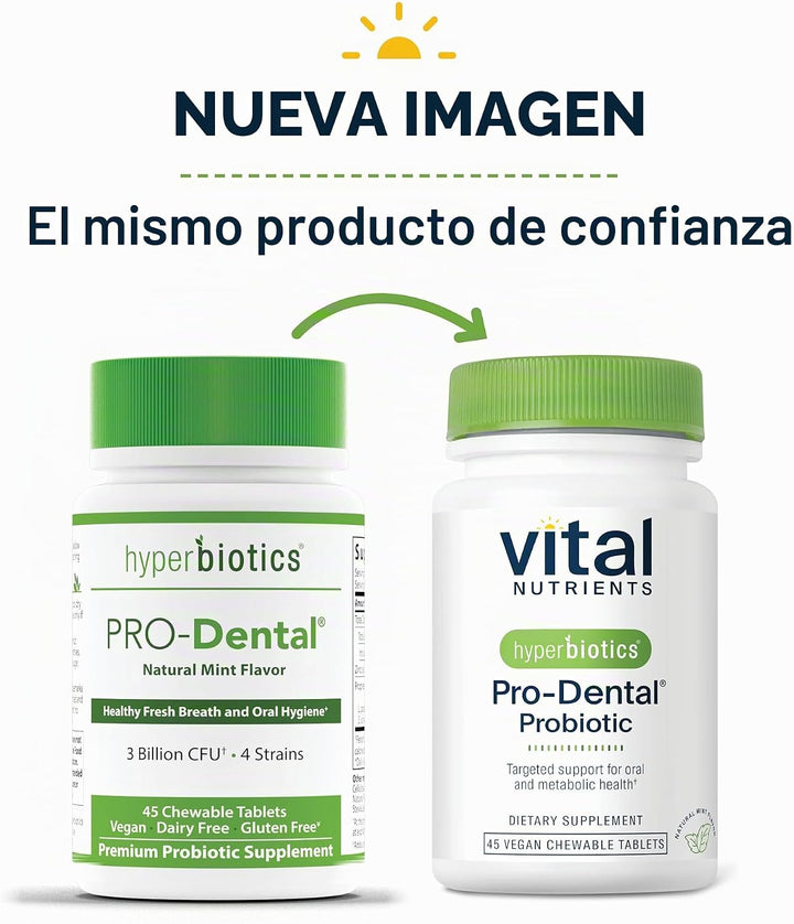 Hyperbiotics Vital Nutrients Pro Dental Probiotic | Probióticos clí...