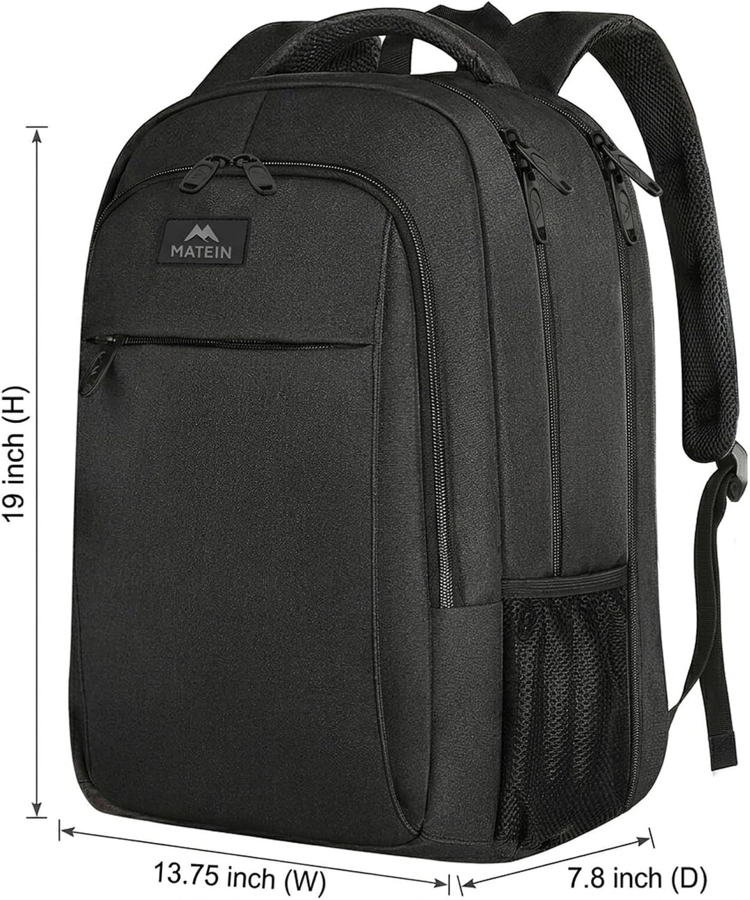MATEIN Mochila extra grande, mochila de viaje para laptop de 17 pul...