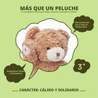 Oso de peluche AI para niños de 3 a 9 años, conversación de IA en tiempo real y respuestas de voz inteligentes, compañero de IA interactivo sin pantalla para la hora de acostarse, historias