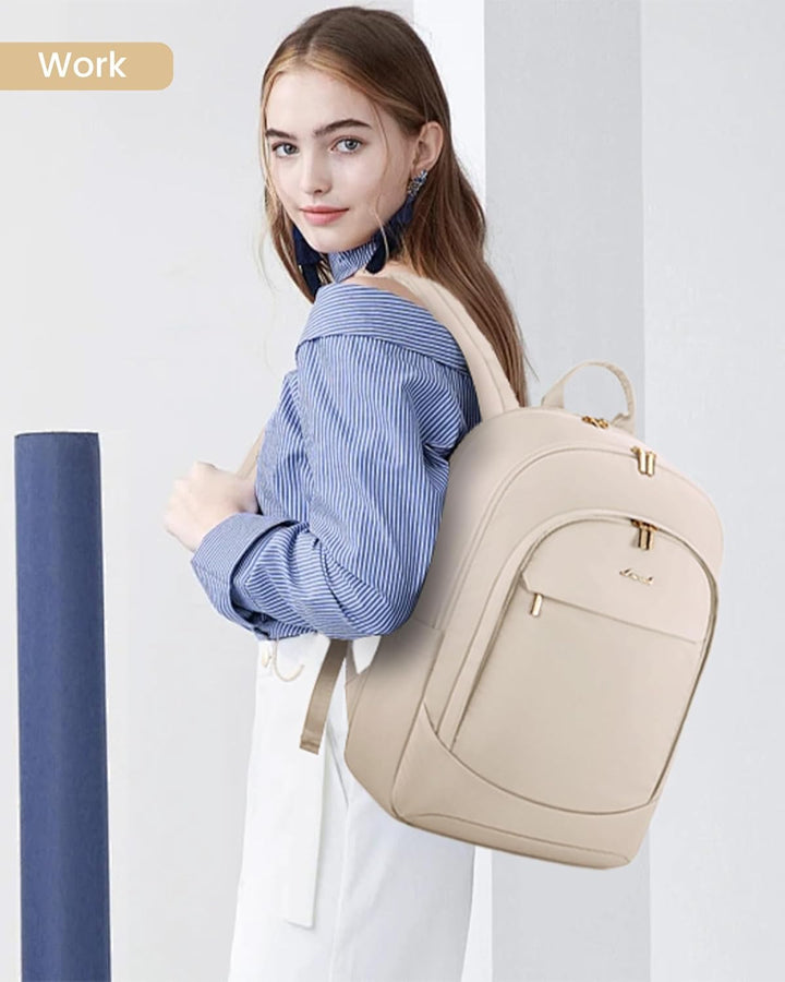 LOVEVOOK - Mochila para computadora portátil para mujer, bolso moch...