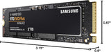 SAMSUNG 970 EVO Plus SSD 2TB NVMe M.2 Unidad interna de estado sóli...