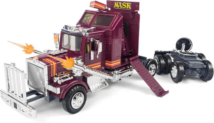 The Loyal Subjects M.A.S.K. Unidad de Defensa Móvil con figuras de...