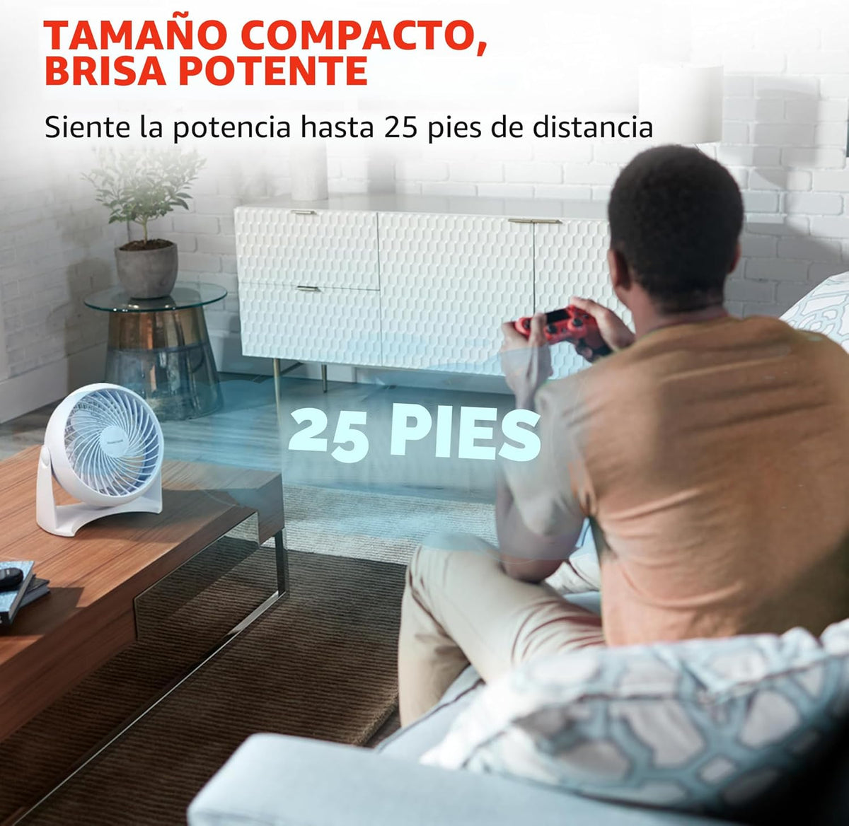 Honeywell HT-904 TurboForce - Ventilador de circulación de aire de...