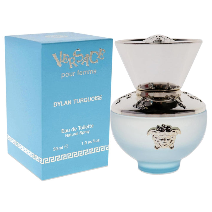 Versace Dylan Turquoise pour Femme - Espray EDT para mujer, 1 oz