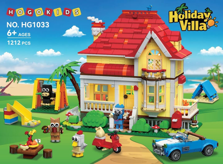 HOGOKIDS Juego de construcción de casa para niñas con