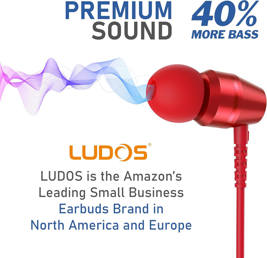 LUDOS OMNITONE - Auriculares USB C para iPhone 16 15 Pro Max Plus i...
